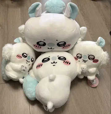 치이카와 (먼작귀) 모몽가 봉제 인형 4개 세트