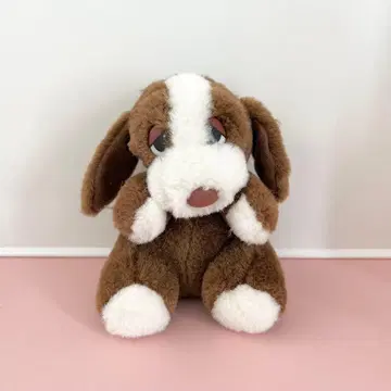 [초레어] 강아지 봉제 인형 이누완탄 레트로