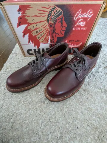 컨디션 최상 CHIPPEWA 옥스퍼드 US 9D