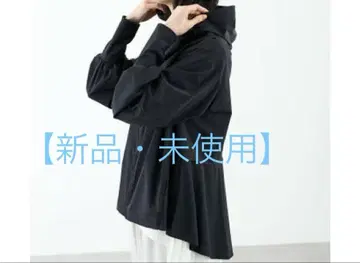 새상품 미사용 알파 큐빅 메쉬 절개 후드티