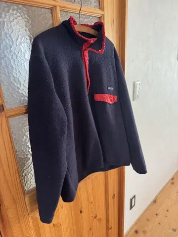 patagonia USA제 빈티지 플리스 스냅T