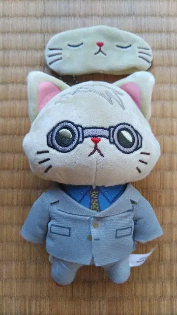 나나미 켄토 주술회전 withCAT 안대 포함 봉제 인형 키링 익명 배송