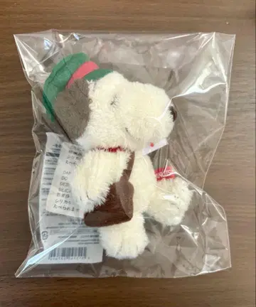 새상품 우체국 스누피 한정판 봉제 인형 마스코트 키링