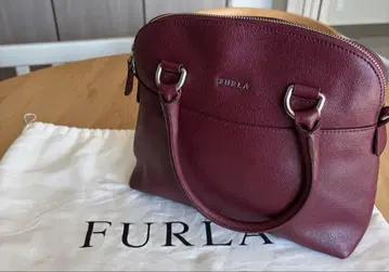 FURLA 핸드백 숄더백 2WAY 퍼플 버건디