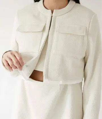 [ Luan ] TWEED SHORT JACKET/트위드 자켓