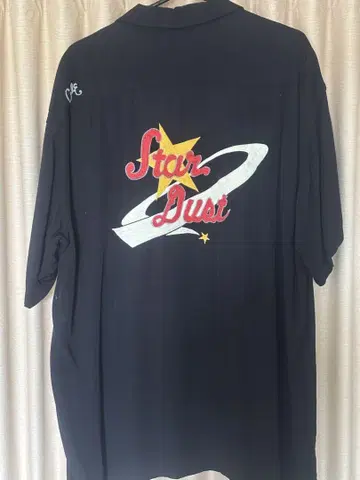Star Dust 자수 볼링 셔츠 빈티지