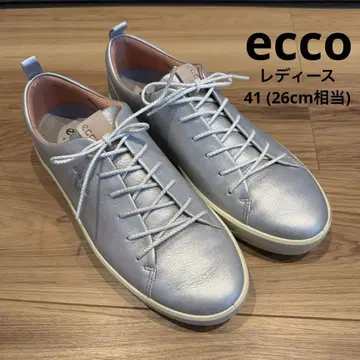 ecco 에코 스파이크리스 골프화 실버 계열 41