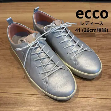 ecco 에코 스파이크리스 골프화 실버 계열 41