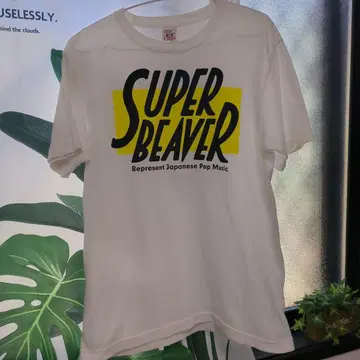 SUPER BEAVER T셔츠 화이트