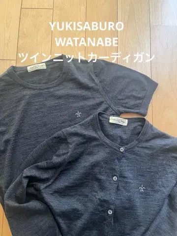 하자품 YUKISABURO WATANABE 트윈 니트