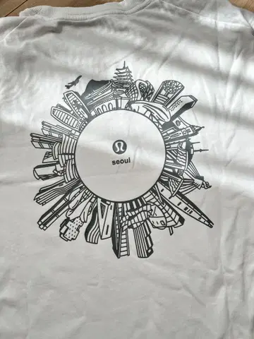 lululemon 롱 티셔츠 seoul