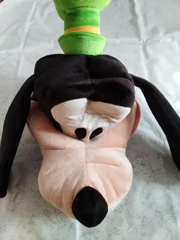 디즈니 구피 봉제 인형 모자 팬캡