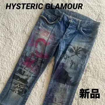 HYSTERIC GLAMOUR 스키니 데님 택 없음 미사용 새상품