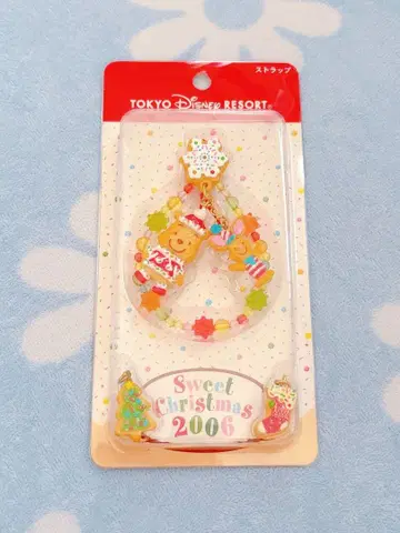 디즈니 크리스마스 2006 푸우 스트랩