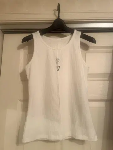 Matin Kim 화이트 탱크탑 F 사이즈