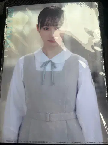 #타카이 리카 히나타자카46 오모테나시회 클리어 파일 특전 카드 세트