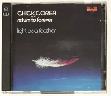 [레어 재즈 2CD] 칙 코리아 / 라이트 애즈 어 페더 [완전반]