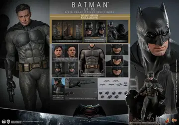 핫토이즈 MMS732 배트맨 (2.0) 1/6 Batman DX ver