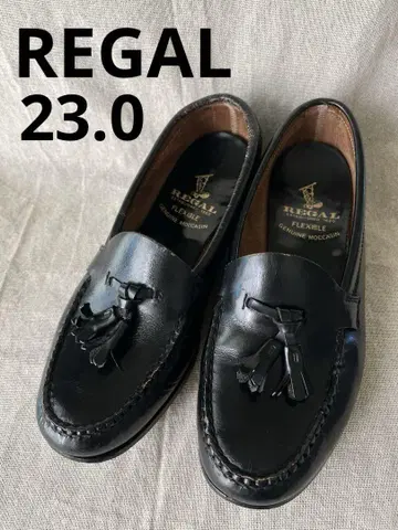 REGAL 태슬 로퍼 블랙 23cm