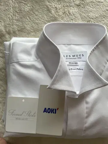 AOKI 포멀 셔츠 M 80 사이즈
