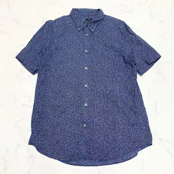 폴 스미스 반팔 셔츠 올 패턴 컬러풀 M 사이즈