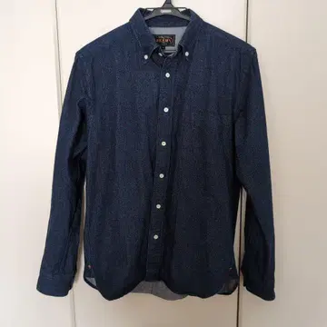 BEAMS PLUS B.D. Denim 버튼다운 데님 셔츠