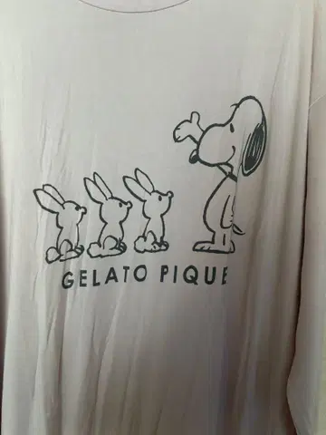 GELATO PIQUE 스누피 롱 슬리브 드레스