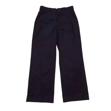 ZARA 와이드 팬츠 XS 네이비 심플 무지 오피스 캐주얼