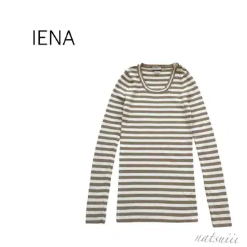 IENA 이에나 . 수입 얀 리브 니트 풀오버