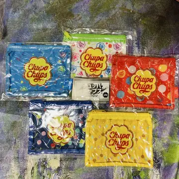 [최종 가격] 츄파춥스 클리어 파우치 전 5종 세트