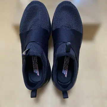 Skechers 슬립온 스니커즈 블랙