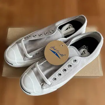 새상품 JACK PURCELL 컨버스 라이트 그레이 23cm 로우컷