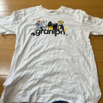 graniph 캐릭터 T셔츠 S사이즈 화이트