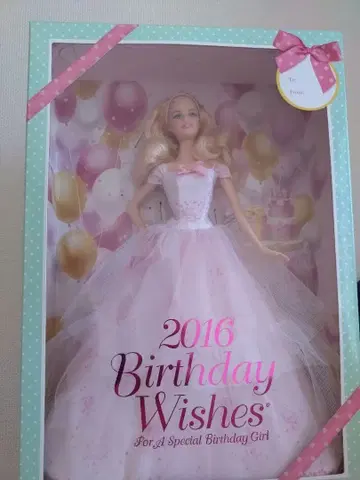 바비 인형 벌스데이 2016 레어 새상품