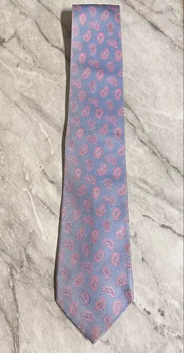 에트로 페이즐리 자카드 자수 실크 100% 넥타이 이탈리아제
