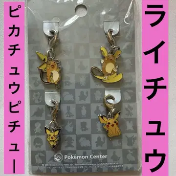 전국 도감 메탈 참 172 피츄 & 025 피카츄 & A026 라이츄