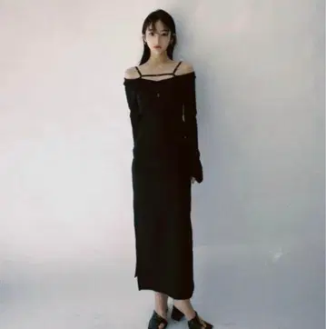 melt the lady 스트랩 타이트 원피스