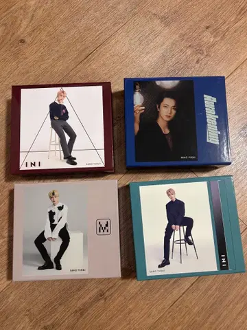 INI 사노 유마 CD 4장 세트