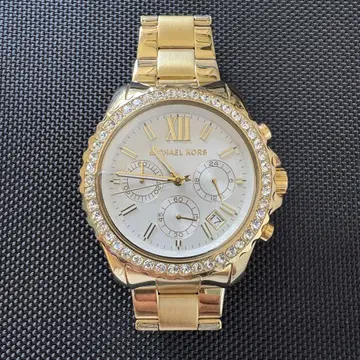 MICHAEL KORS 골드 아날로그 시계