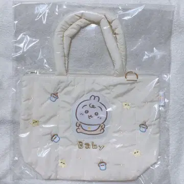 치이카와 (먼작귀) Chiikawa Baby 퀼팅 토트백 (토끼)