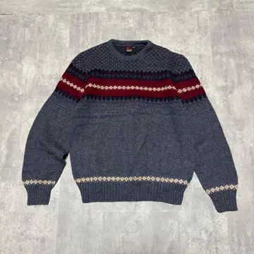 90s ROBERT BRUCE 빈티지 니트 스웨터 노르딕