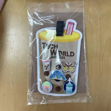 오사카 간사이 엑스포 대만관 [TECH WORLD] 자수 장식 수하물 택