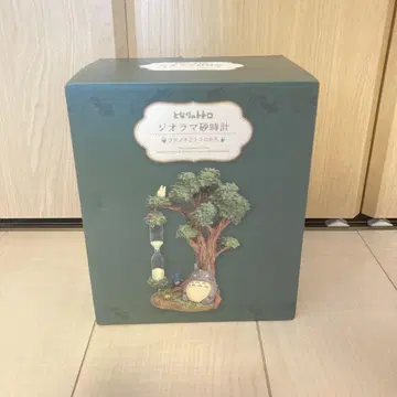 이웃집 토토로 디오라마 모래시계 쿠스노키와 토토로 일행