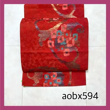 aobx594 가성비 나고야 오비 순수 실크