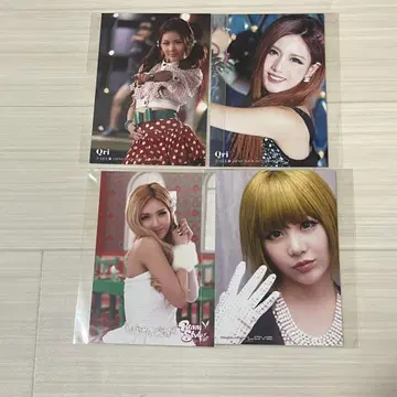 T-ARA 큐리 브로마이드 포트레이트 4장 세트