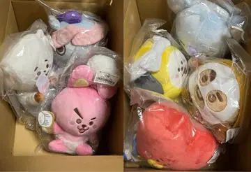 BT21 HappyBathTime 제일복권 봉제 인형 컴프