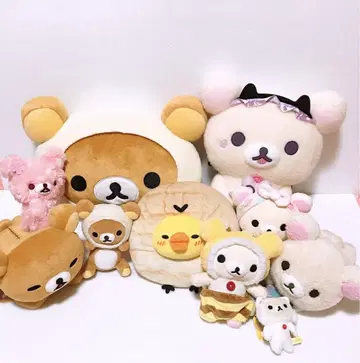 리락쿠마 코리락쿠마 키이로이토리 봉제 인형 10종류
