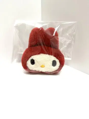 새상품 클래식 마이멜로디 페이스형 패스케이스 산리오 키티