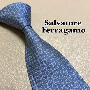 살바토레 페라가모 넥타이 스트라이프 간치니 비즈니스 수트