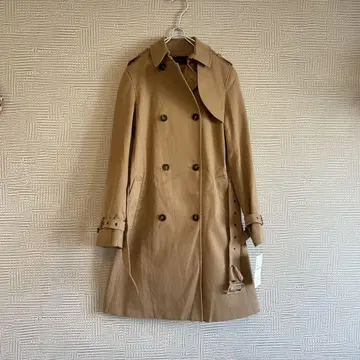 [ 미사용 택 포함 ] ZARA 자라 트렌치코트 브라운 베이지